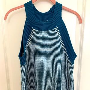 Summer sweater LOFT Teal Size Large